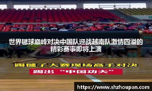 世界毽球巅峰对决中国队迎战越南队激情四溢的精彩赛事即将上演